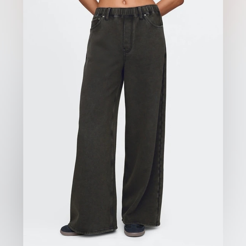 Gap Women's Heavyweight Easy Baggy Sweatpant Jeans